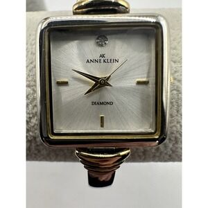 Anne Klein Diamond Womens Watch 10/8007 VJ21 New Battery 24MM 6.5" Y‎